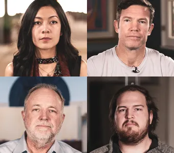 Faces of free speech
