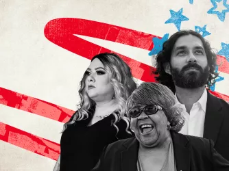 Mary Hall-Rayford, Darius Dubash, and Priscilla Villarreal