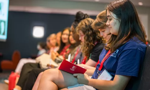 Students attend the 2024 Free Speech Leadership Summit in Philadelphia
